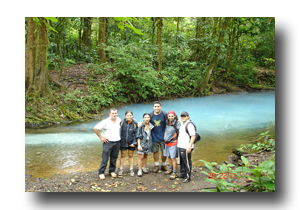 Rio Celeste Te&ntilde;idores