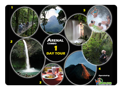 Arenal One Day Tour
